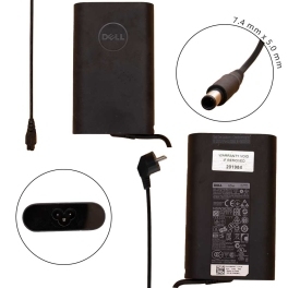 Chargeur Original Dell 65W - 19,5V / 3,34A - 7,4 mm x 5,0 mm